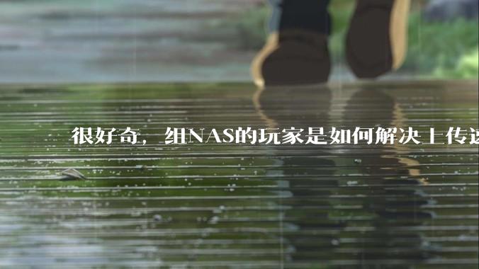 很好奇，组NAS的玩家是如何解决上传速率的问题?