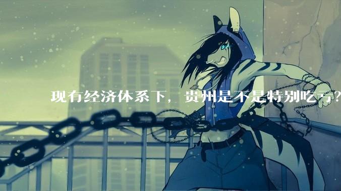 现有经济体系下，贵州是不是特别吃亏？